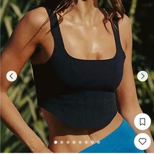 NWT Free People Corset Top